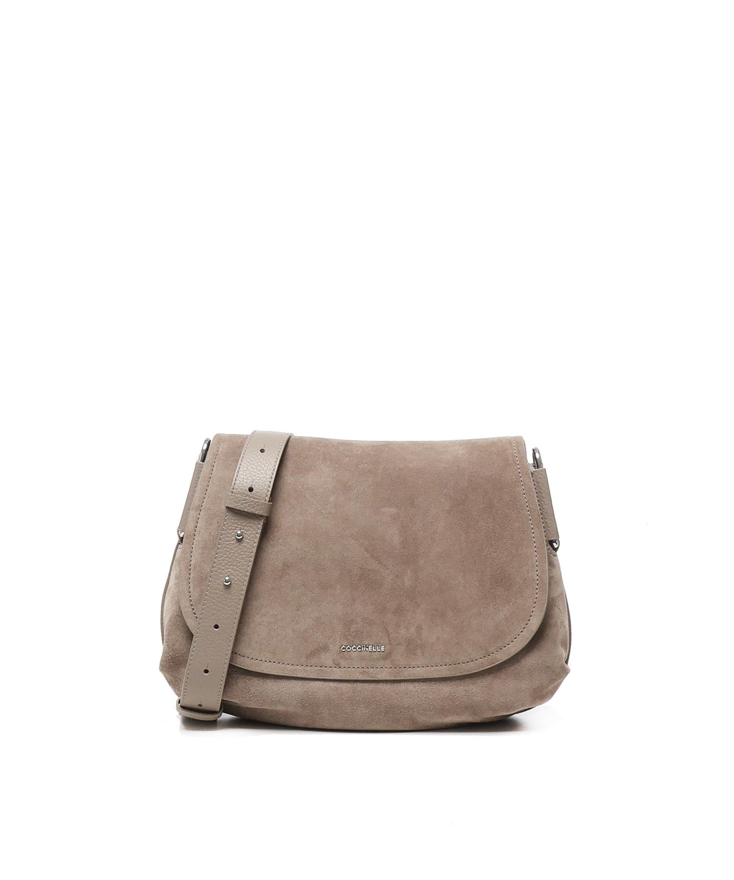 Borsa a tracolla in camoscio E1T96150101 N59 COCCINELLE 
