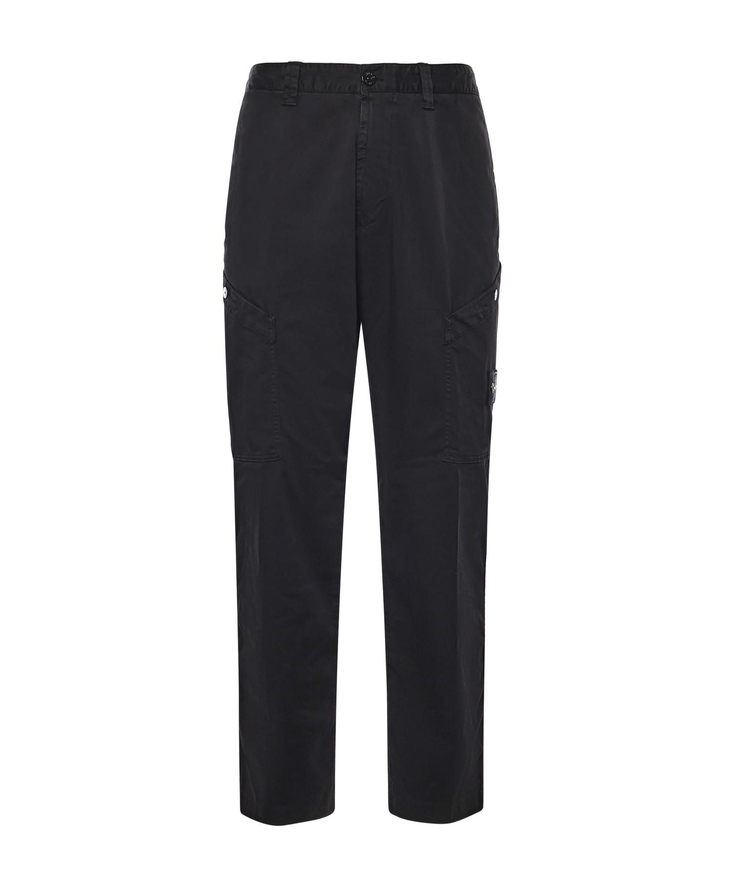 Pantalone cargo in raso di cotone K2S153100030 S0012V0029 STONE ISLAND 