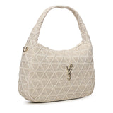Borsa a spalla con logo 73BS9MB01 DALIAOFF WHITE V° 73 