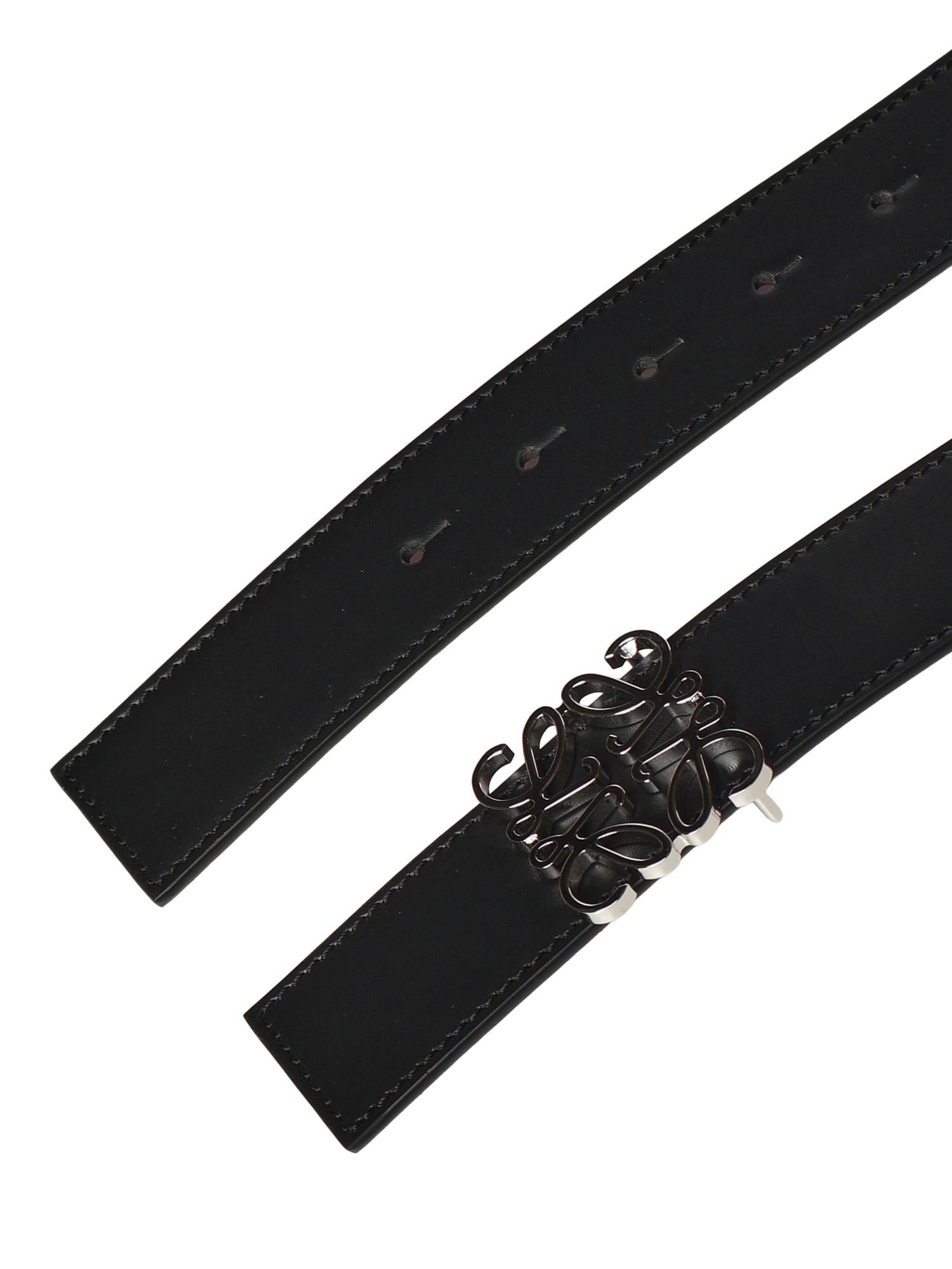 Cintura Anagram in pelle di vitello E821Z20X02 1555 LOEWE 