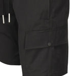 Shorts Mastyf in misto lino e cotone MASTYF -NERO GIULIANO GALIANO 