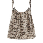 Top con stampa snake 106868 A3APCZ9 PINKO 