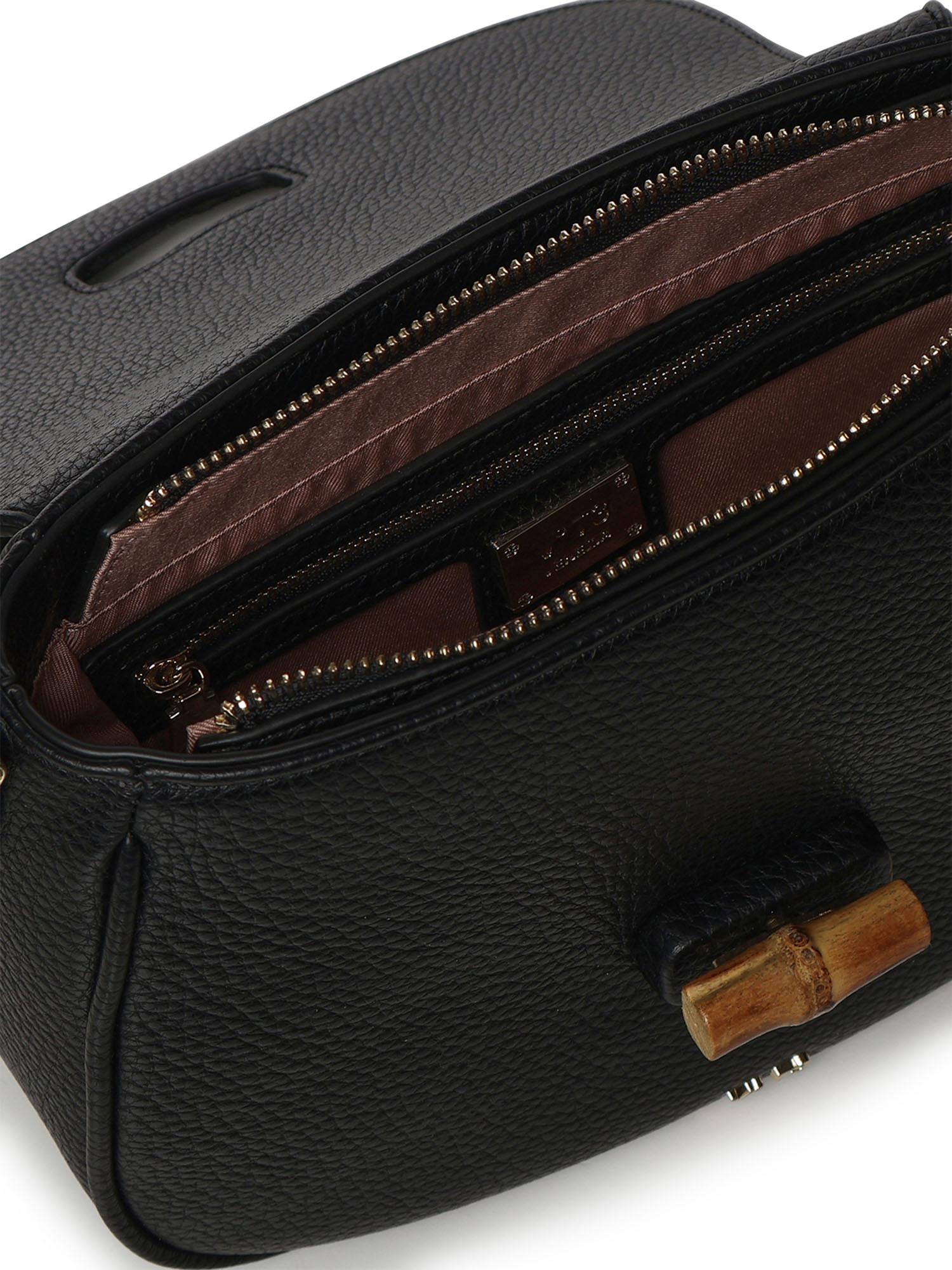 Borsa a tracolla Beatrice con logo 73BS9M607 BEATRICENERO V° 73 