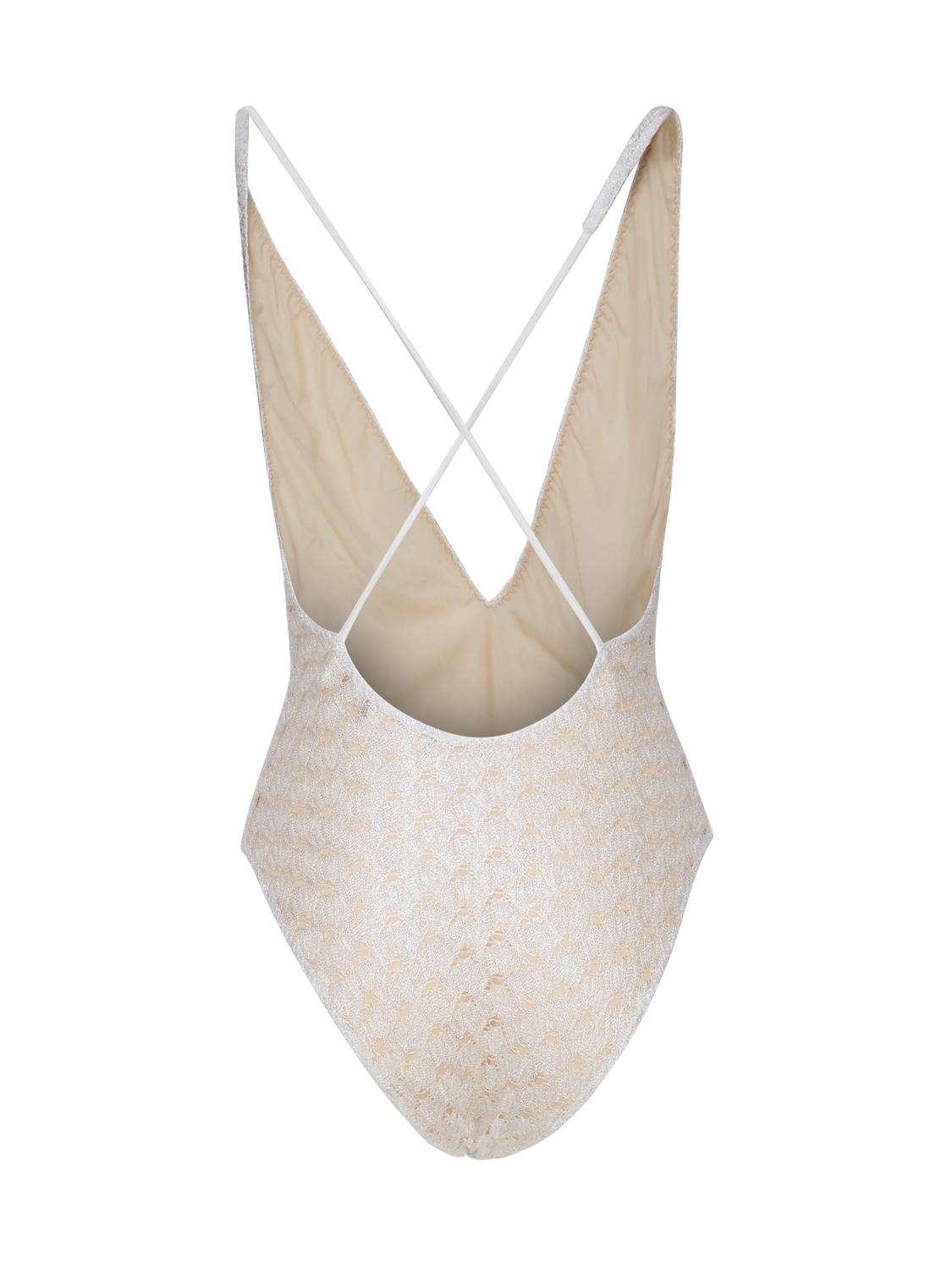 Costume intero con bretelline sottili incrociate MC22SP03 BR00TC14001 MISSONI 