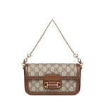 Borsa a spalla Gucci Horsebit 1955 752002 92TCG8563 GUCCI 