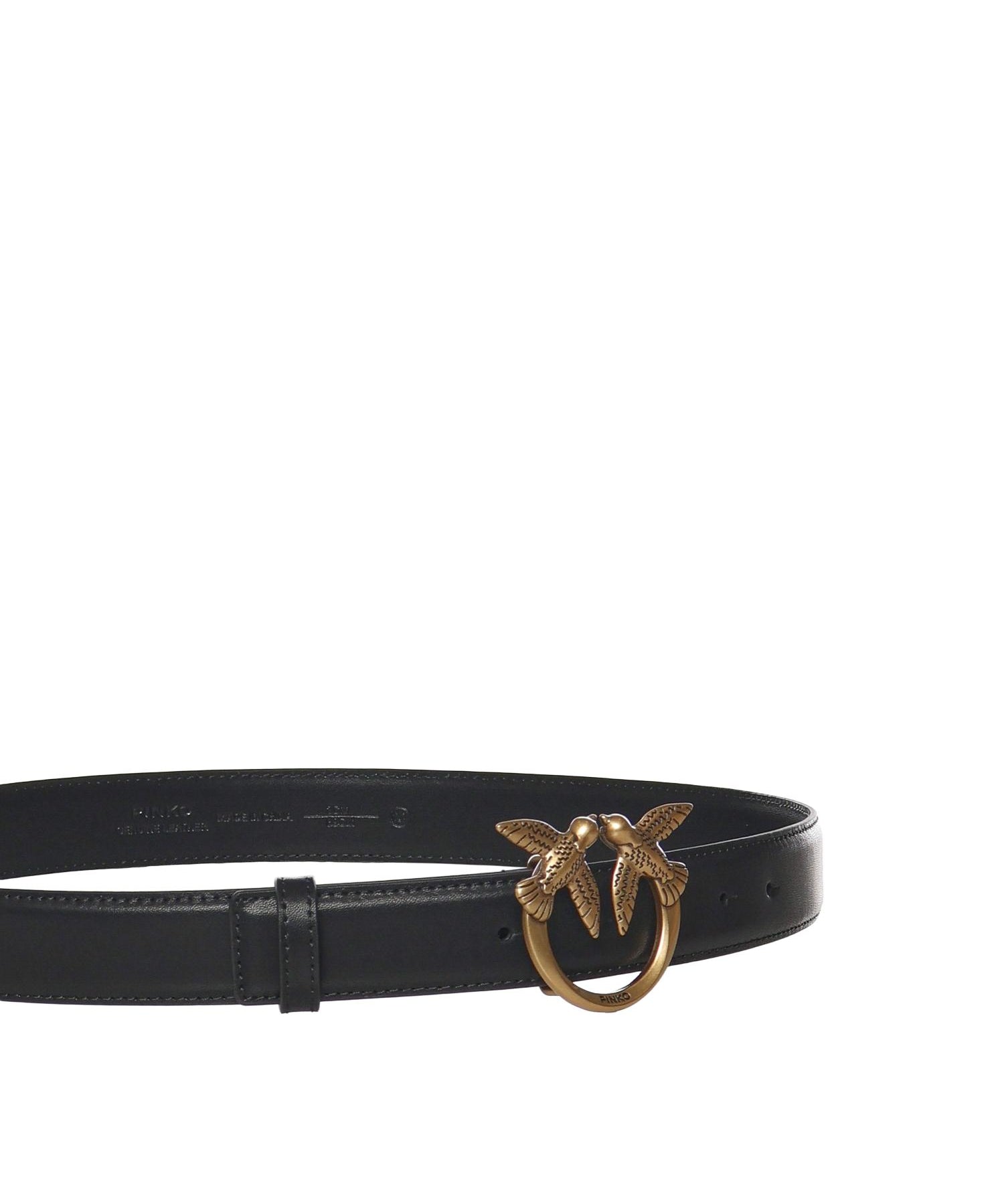 Cintura Love Birds in pelle 100125 A0F1Z99Q PINKO 