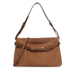 Borsa a spalla grande Belt Bag Big in suede 105903 A0F6L17Q PINKO 