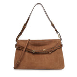 Borsa a spalla grande Belt Bag Big in suede 105903 A0F6L17Q PINKO 