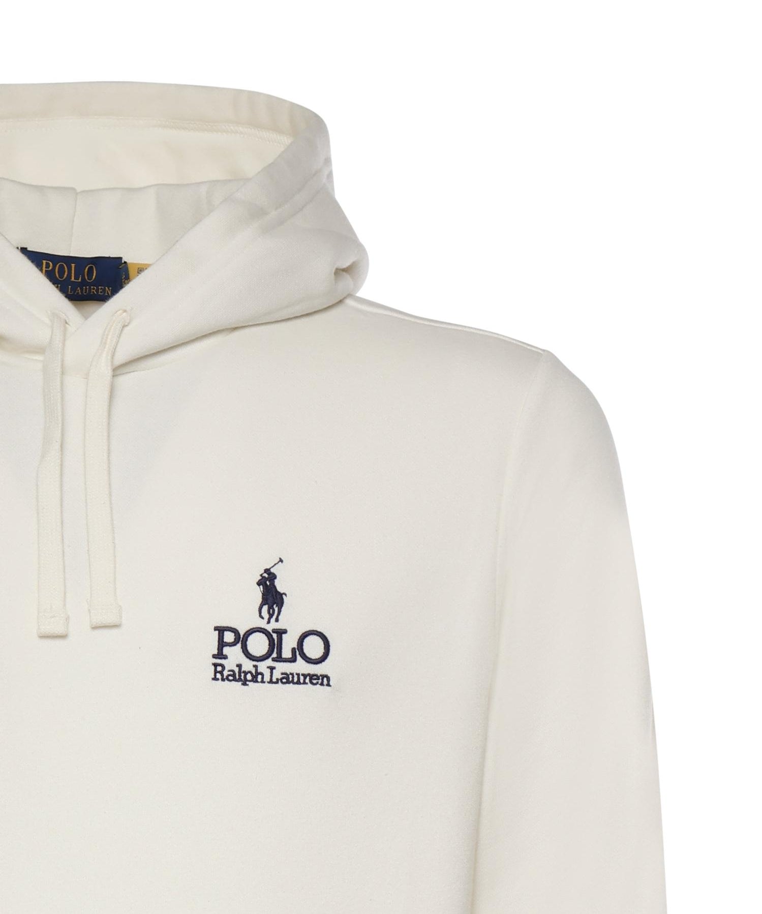 Felpa in misto cotone con logo 710B14661 004 POLO RALPH LAUREN 
