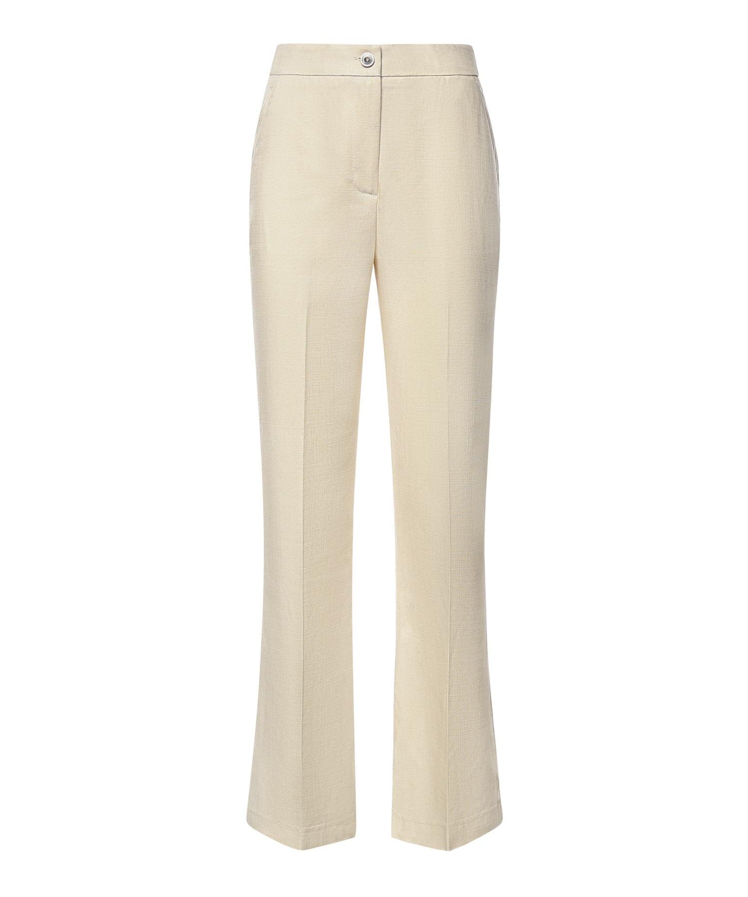 Pantaloni con piega stirata 107595 A2W6C00 PINKO 
