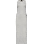 Vestito smanicato in maglia metallizzata 105146 A2LOI12 PINKO 