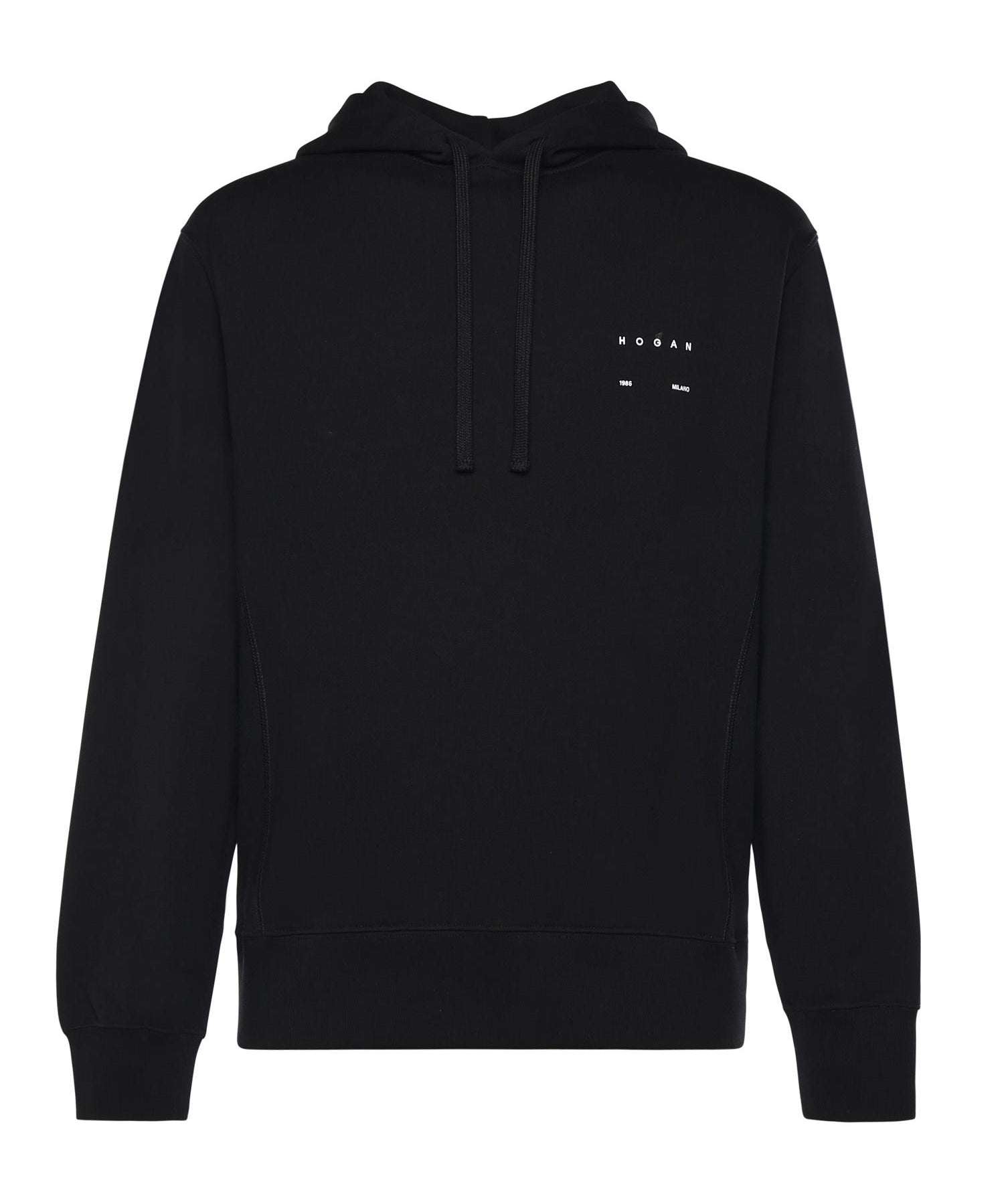 Felpa in cotone con logo KQMB5522290ZFU B999 HOGAN 