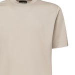 T-shirt girocollo in cotone AIGUE -BEIGE GIULIANO GALIANO 