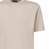 T-shirt girocollo in cotone AIGUE -BEIGE GIULIANO GALIANO 