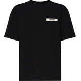 T-shirt "Le t shirt gros grain" in cotone TSM00133AJ00226 990 JACQUEMUS 