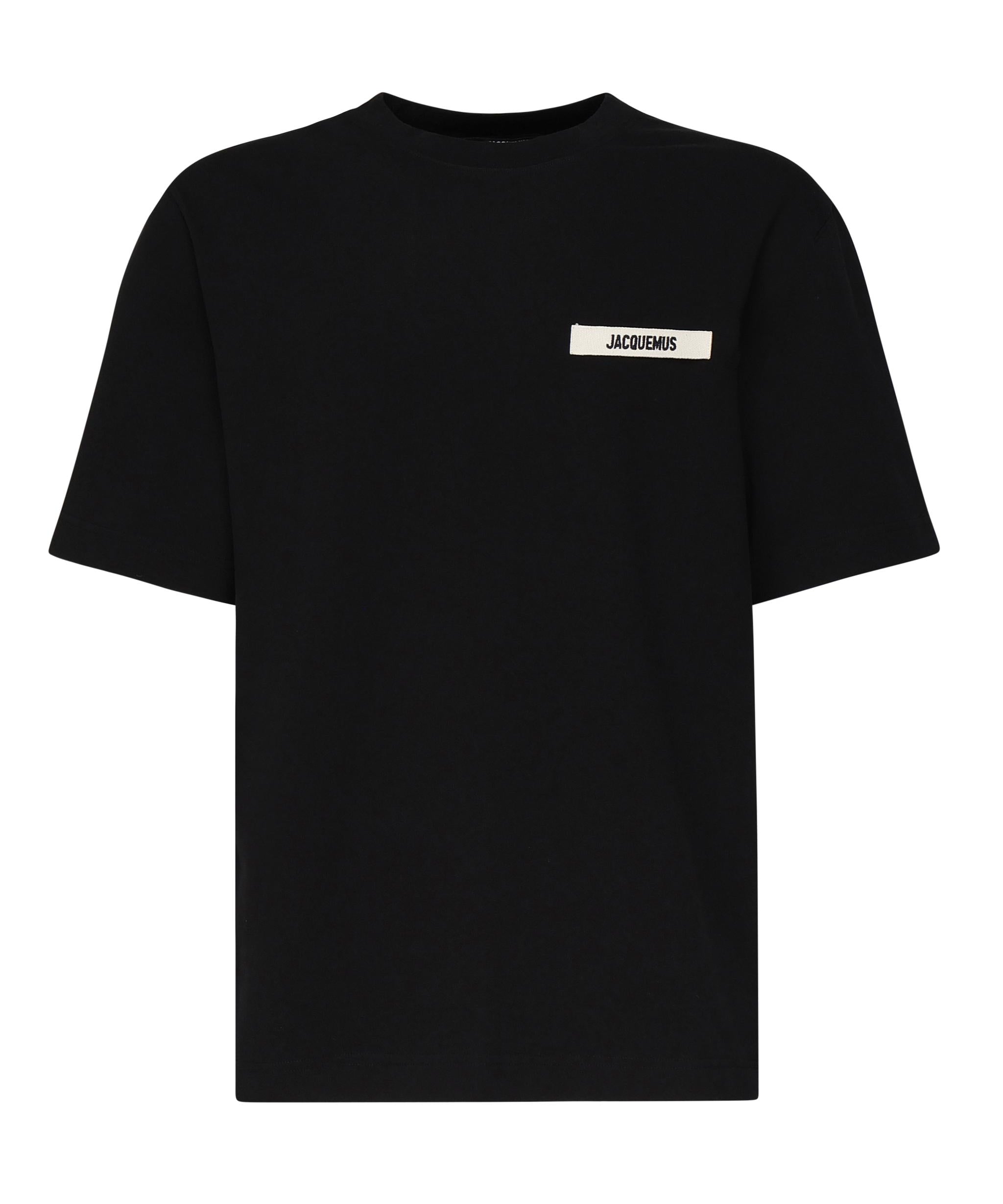 T-shirt "Le t shirt gros grain" in cotone TSM00133AJ00226 990 JACQUEMUS 