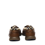 Mocassini da barca in pelle 8107290 C2239 BURBERRY 
