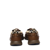 Mocassini da barca in pelle 8107290 C2239 BURBERRY 