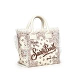Borsa Colette in canvas con frange COL0001 02565L MC2 SAINT BARTH 