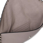 Pouch Rockstud in vitello granato 8W2P0P56 VSHP45 VALENTINO GARAVANI 