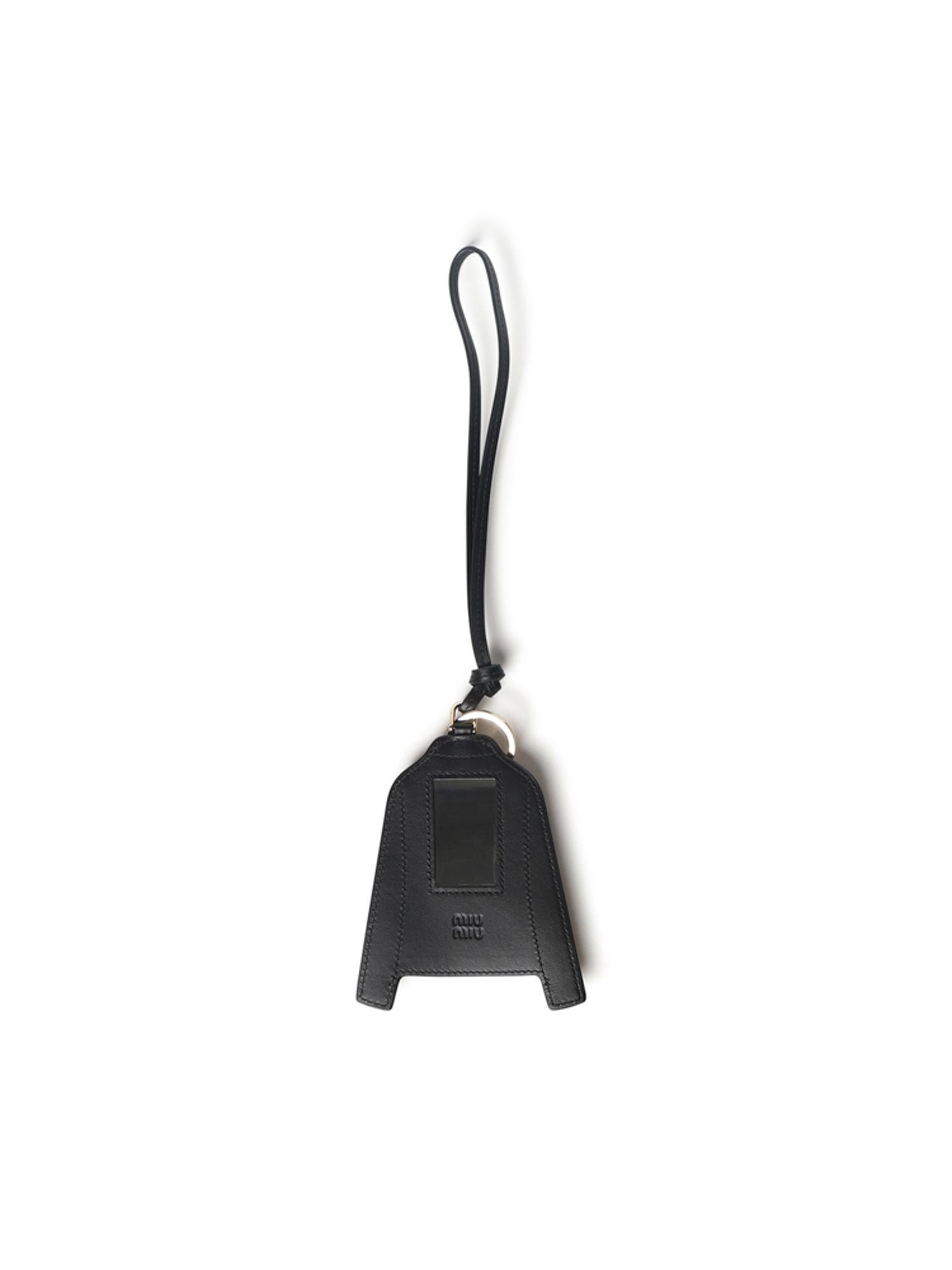 Trick portachiavi in pelle 5TL601 2IGEF0037 MIU MIU 