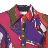 Abito in stampa orchidee 5URG15 5U738017 PUCCI 