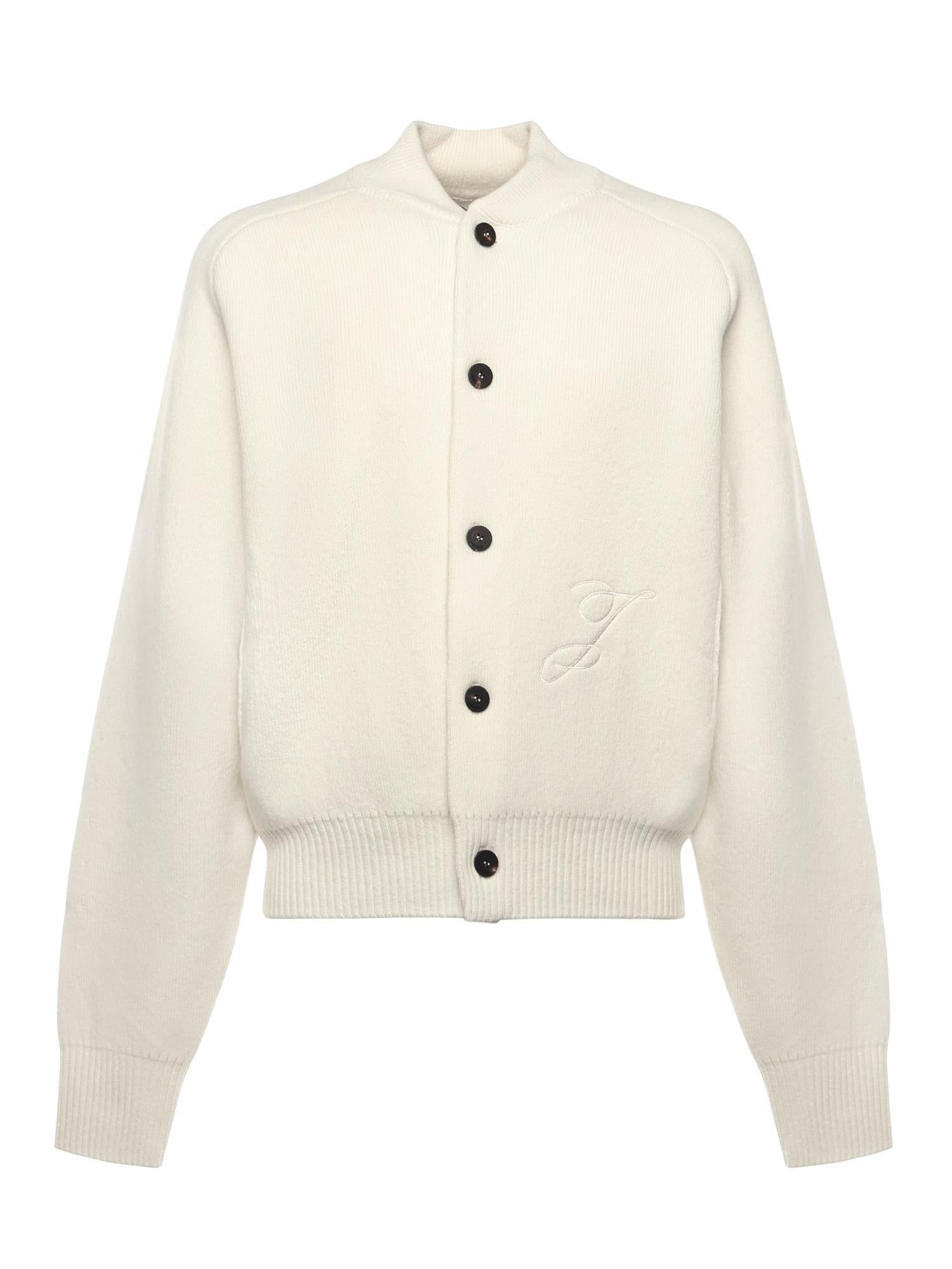 Cardigan "Le Cardigan Pallone" in lana vergine e cashmere 25HCDM00567AK00278 110 JACQUEMUS 