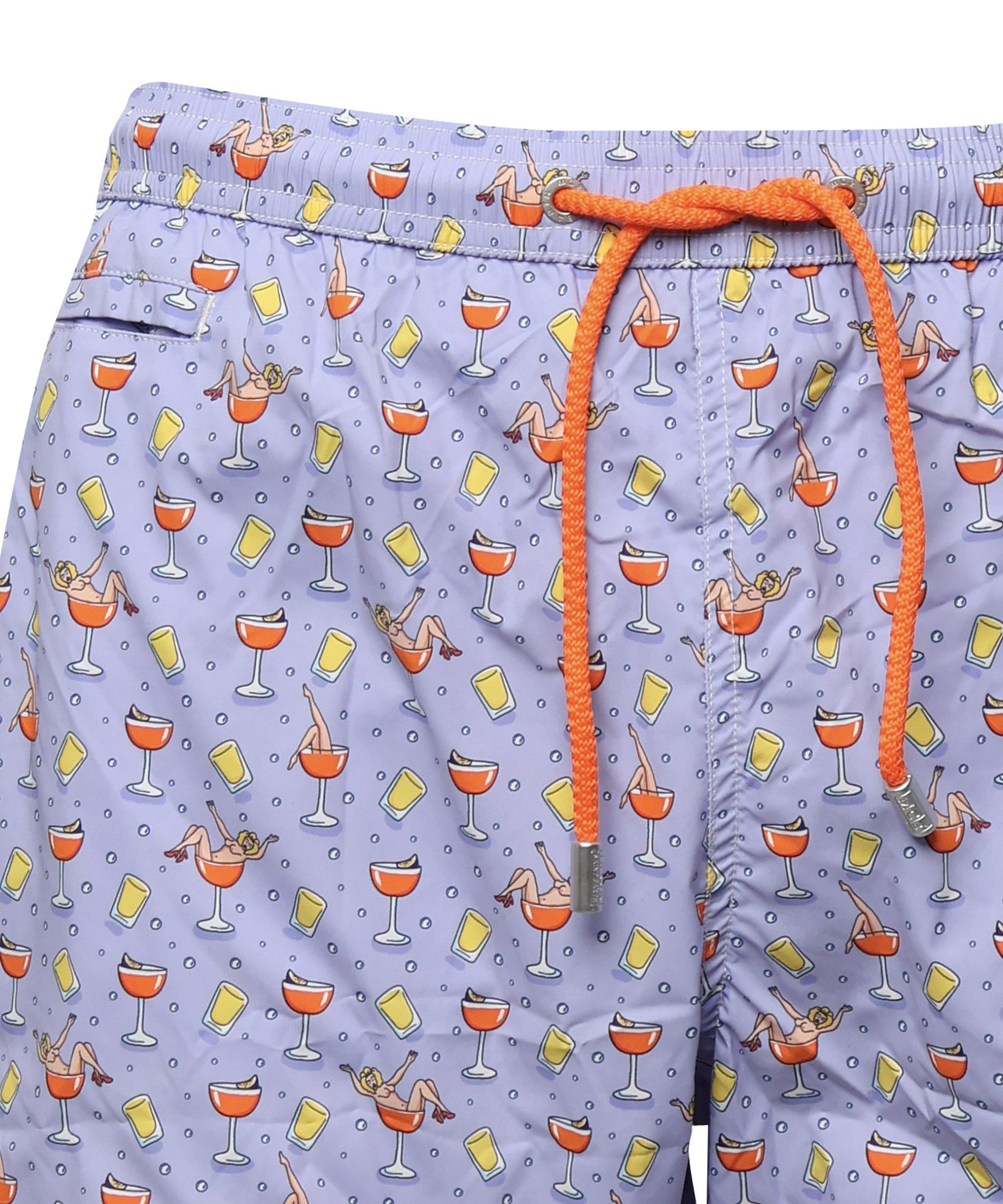 Costume con stampa cocktail COM0009 05066H MC2 SAINT BARTH 