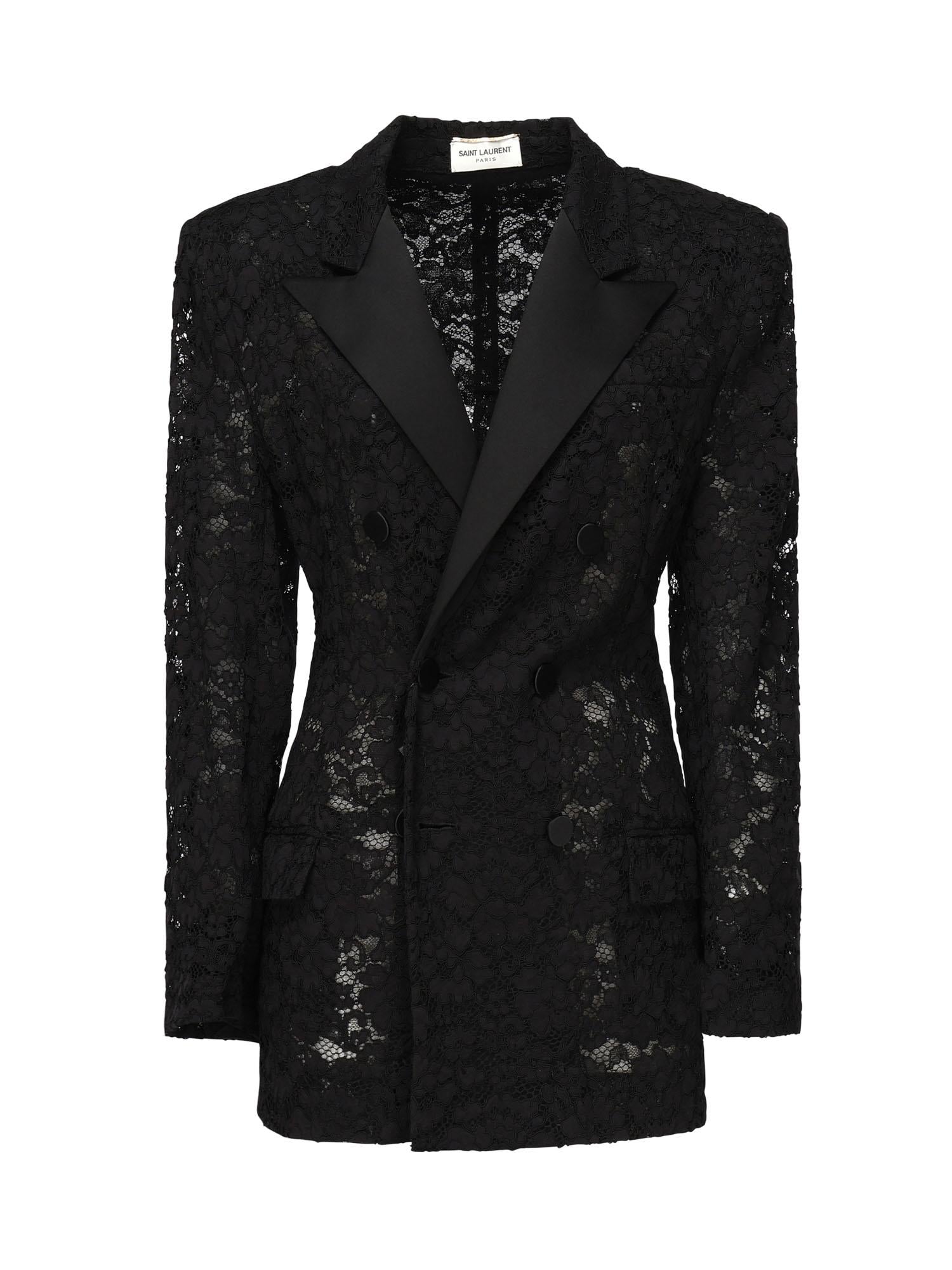 Blazer smoking doppiopetto 802140 Y9I521000 SAINT LAURENT 