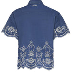 Camicia Clementine in chambray con ricamo CEM0001 00473L MC2 SAINT BARTH 