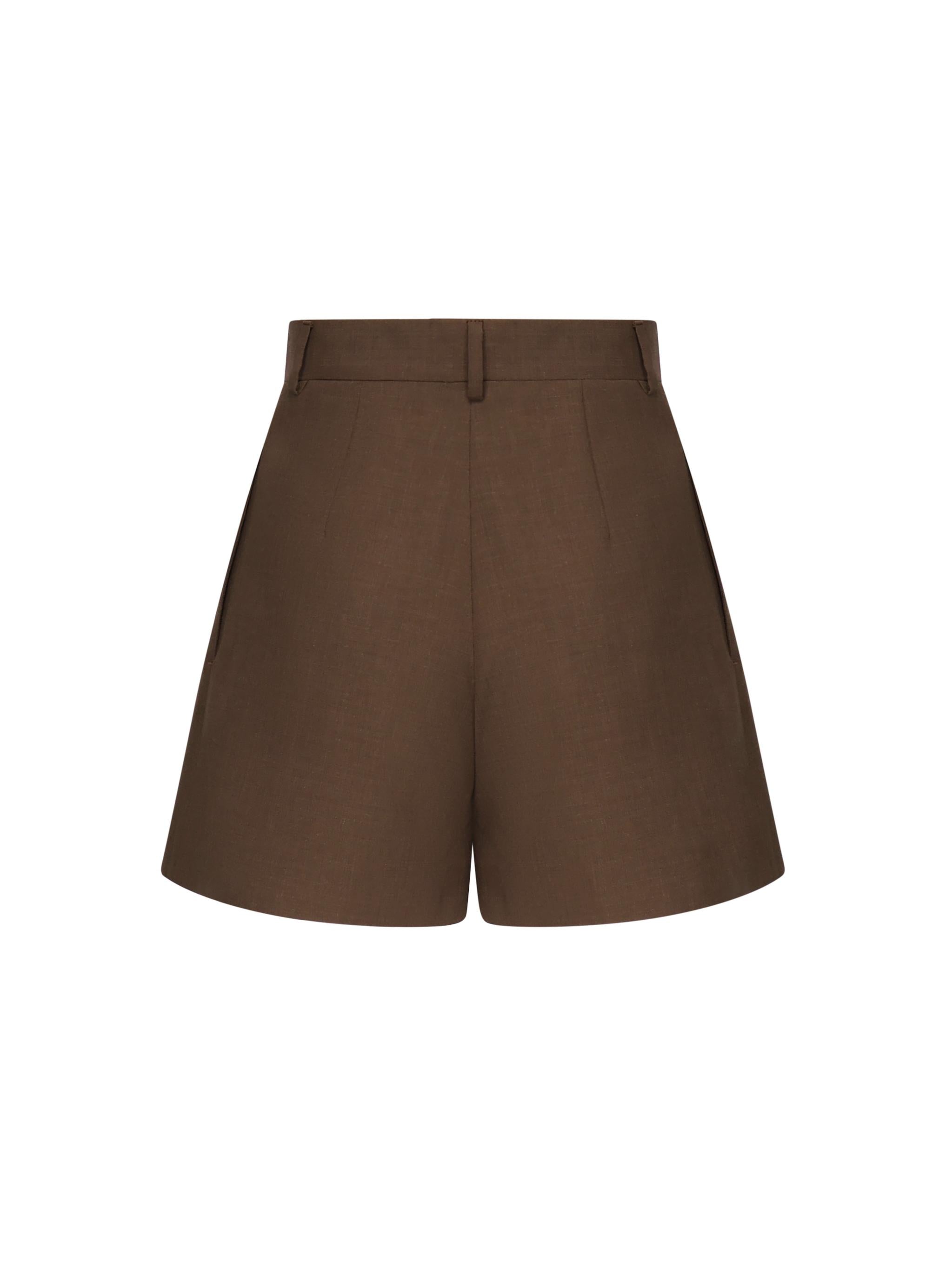 Short sartoriale fresco lana 25SSNPN-0026  NINEMINUTES 