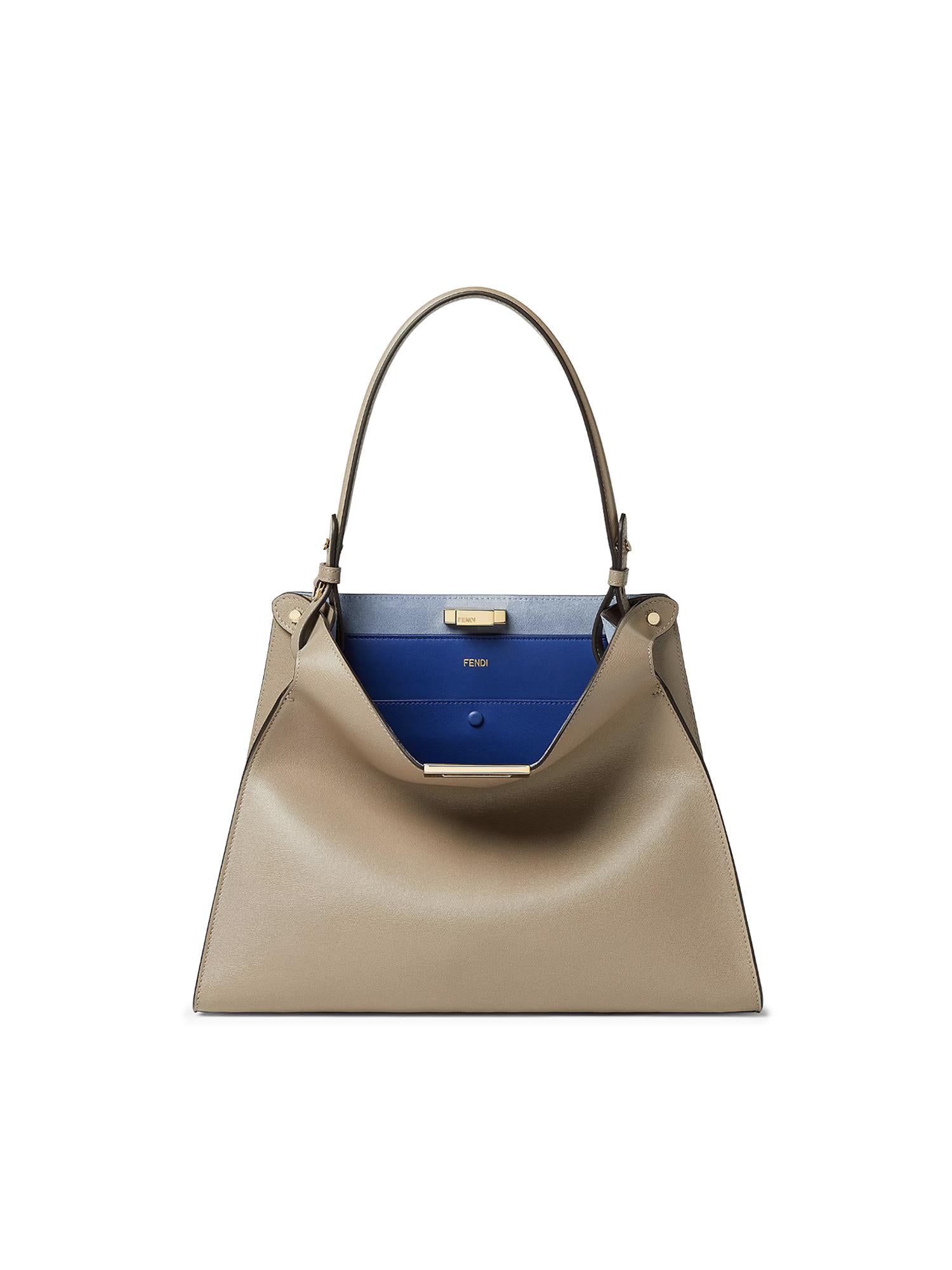 Borsa Fendi Way Medium in pelle e camoscio 8BN368 AWPFF1V0H FENDI 