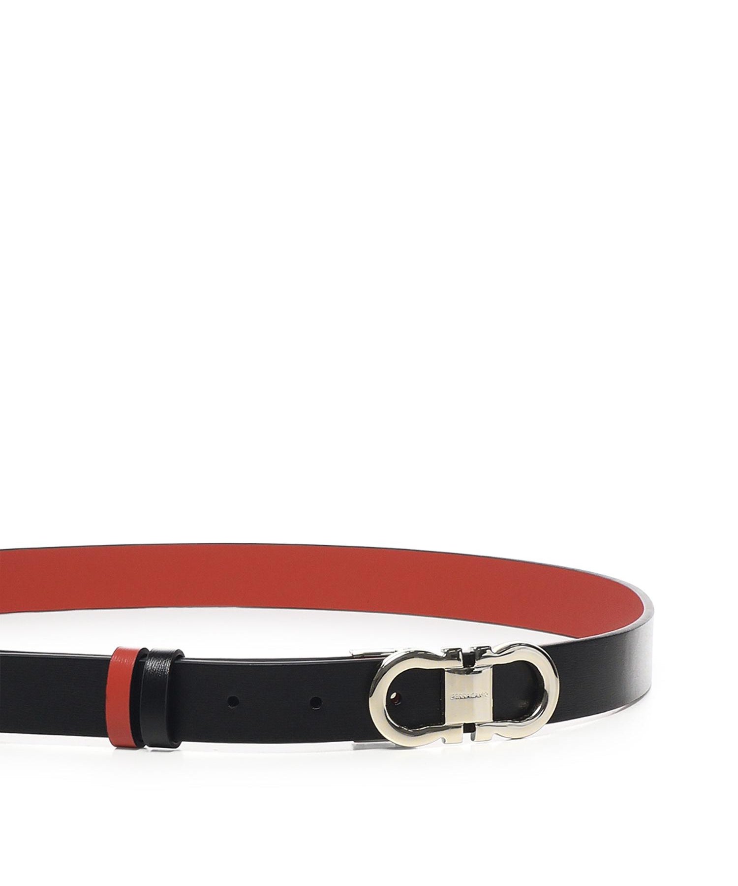 Cintura Gancini in pelle<BR/><BR/> 230294 771068003 FERRAGAMO 