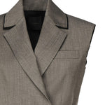Gilet corto con rever ed elastico 104755 A2BQL67 PINKO 