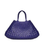 Borsa Santa Croce small in pelle 8893 DEEP PURPLE DRAGON DIFFUSION 