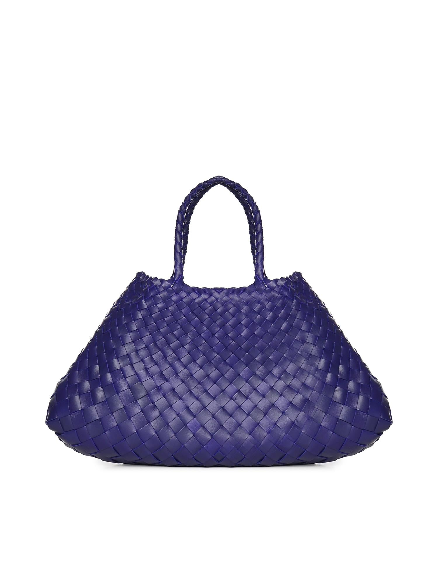 Borsa Santa Croce small in pelle 8893 DEEP PURPLE DRAGON DIFFUSION 