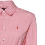 Abito chemisier a righe con cintura 211A96362 003 POLO RALPH LAUREN 