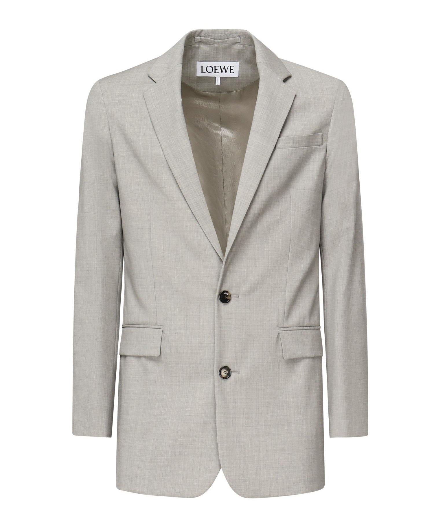 Giacca monopetto in lana<BR/> H526Y03WC3 1120 LOEWE 
