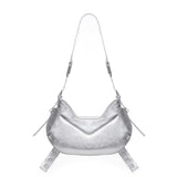 Borsa a spalla Y2K.001 FBBP70001LAM -ARGENTO/NICKEL BIASIA 