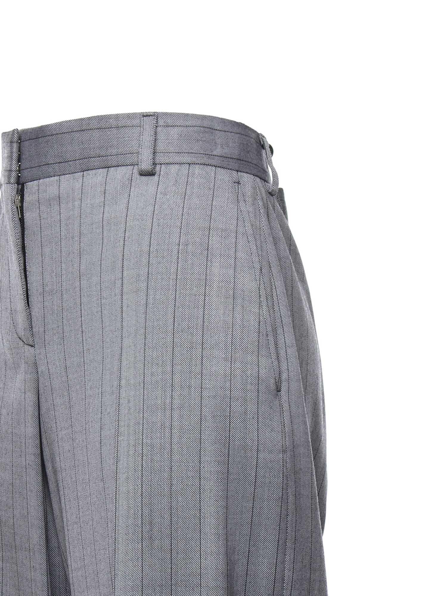 Pantaloni Plissettati Gessati<BR/> 640302 3GR6501202 STELLA McCARTNEY 