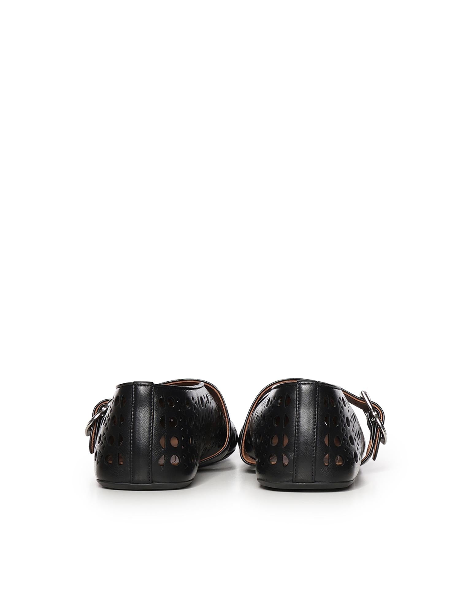 Ballerine Vienne in pelle AA3A029CK216 999 ALAIA 