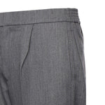 Pantaloni in misto lana con pinces PT005V2 GRY BONSAI 