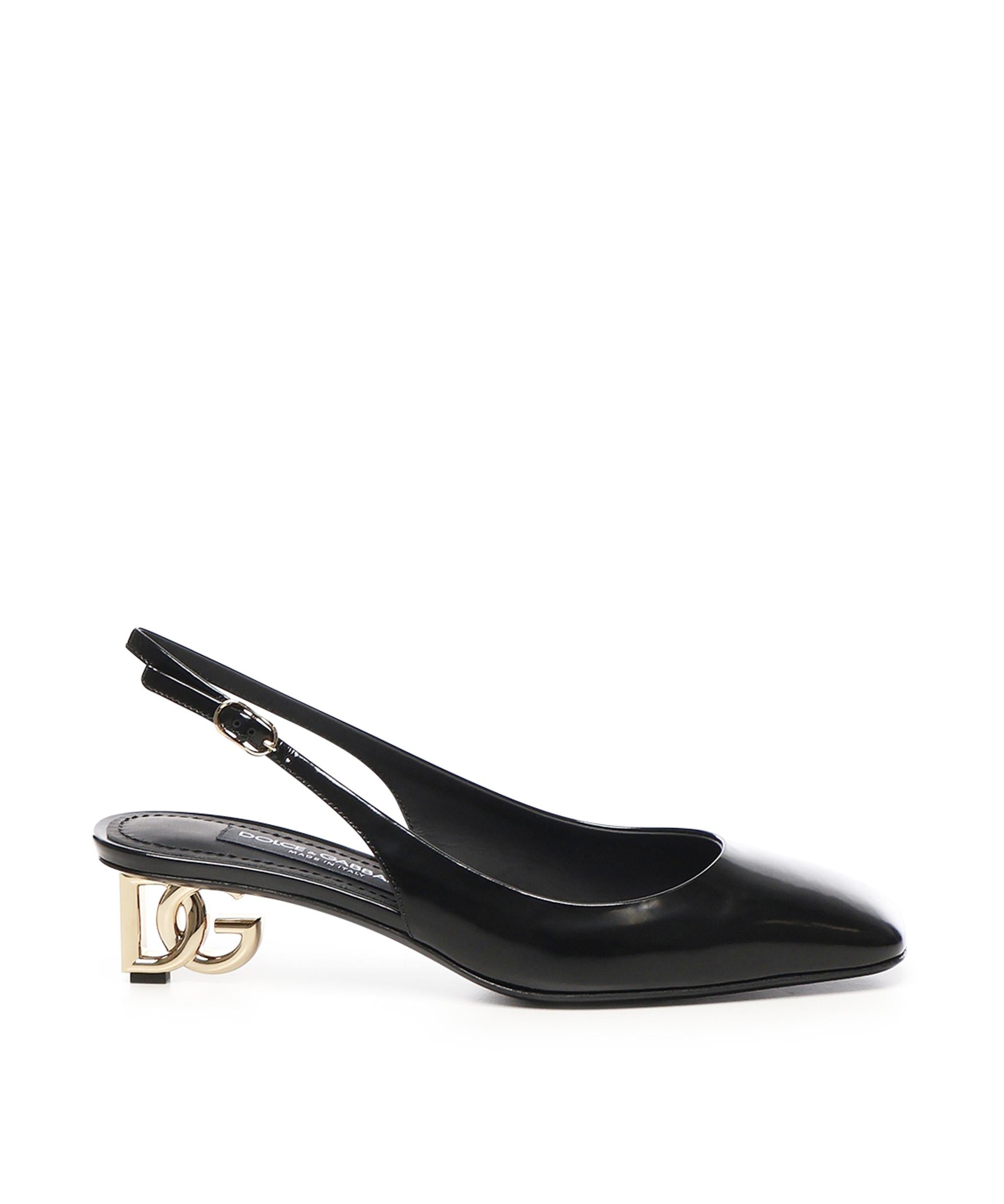 Slingback in vernice CG0913 A103780999 DOLCE & GABBANA 