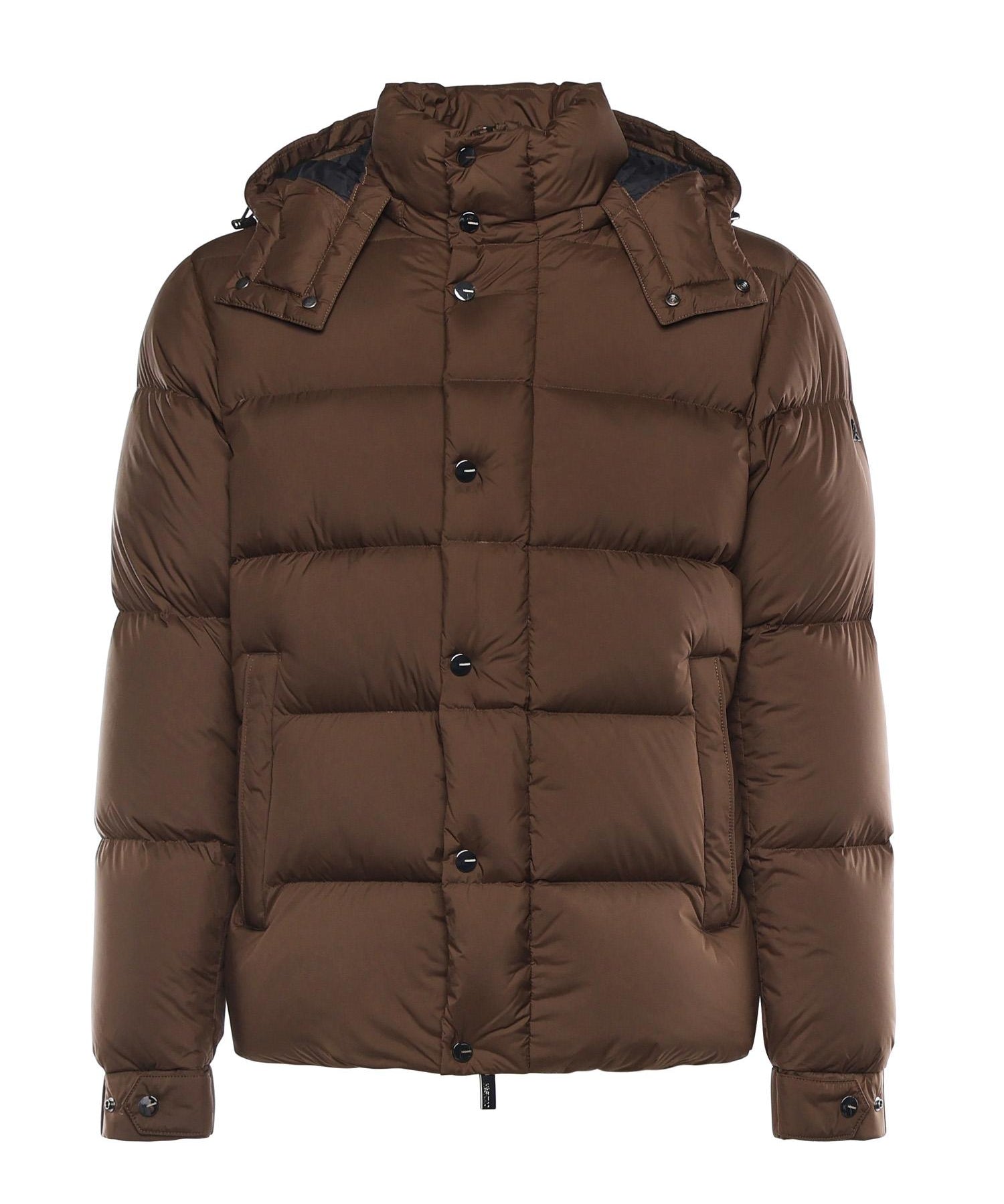 Piumino con logo HE9440025 MORO HESKIMO 