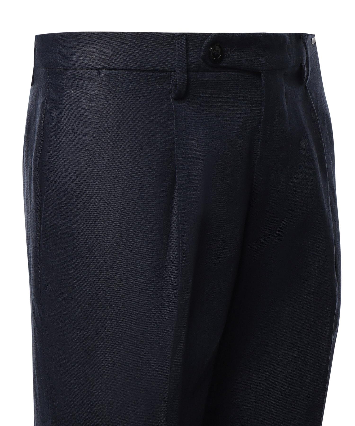 Pantalone Tk America in lino MCFRK3259S26 016 MICHAEL COAL 