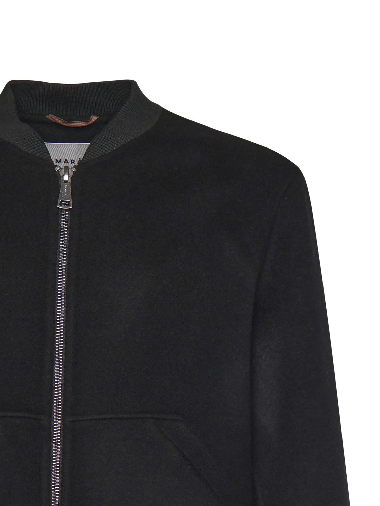 Giacca in lana e cashmere B6F0011 99 AMARANTO 