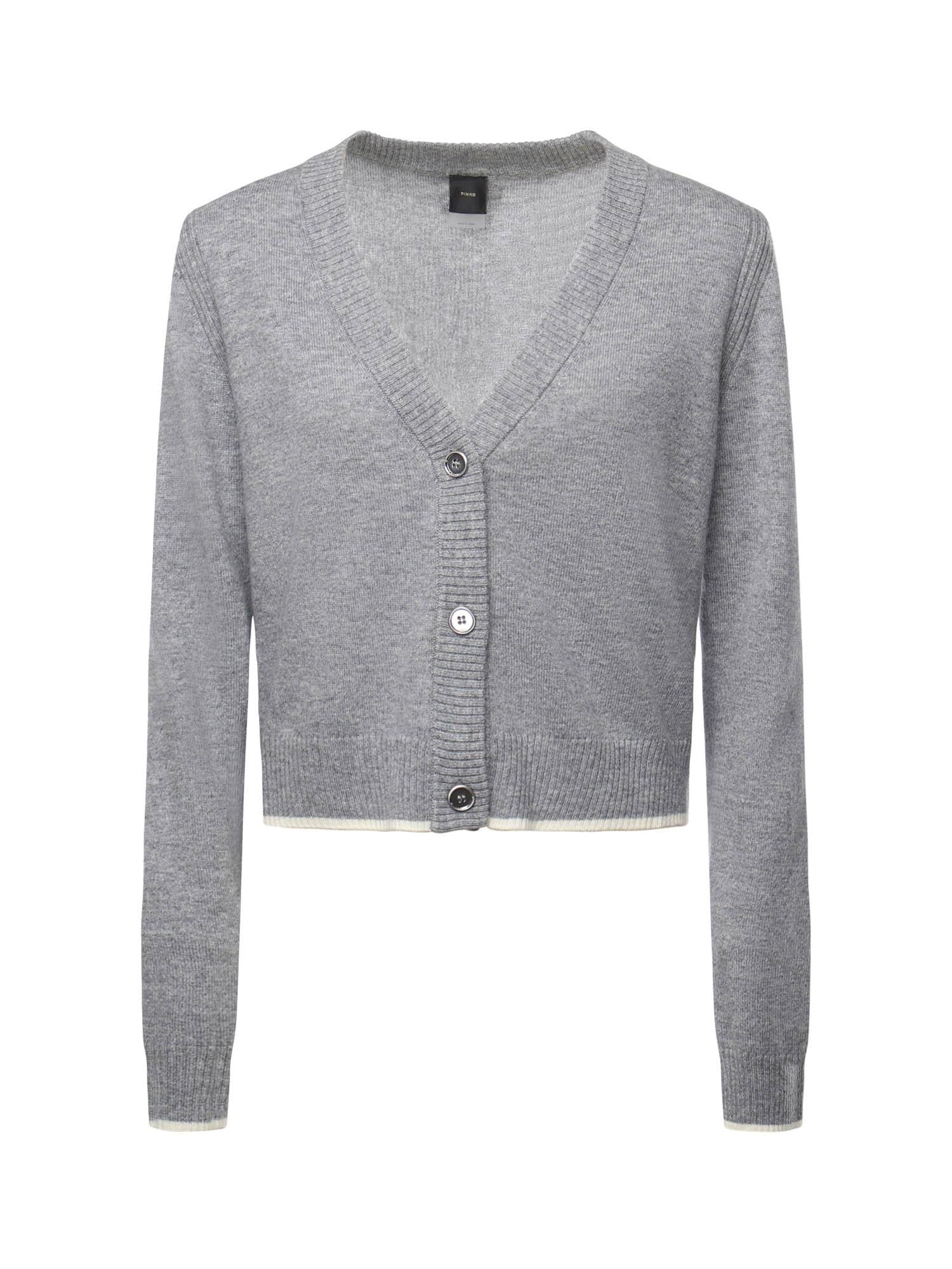 Cardigan con scollo a V 105447 A2Q9II2 PINKO 