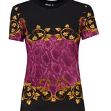 T-shirt in cotone 77HAH6P8 JS425R09 VERSACE JEANS COUTURE 