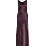 Abito slipdress lungo in satin 106587 A1Y5R57 PINKO 