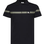 Polo in cotone a righe 8105139 C1765 BURBERRY 